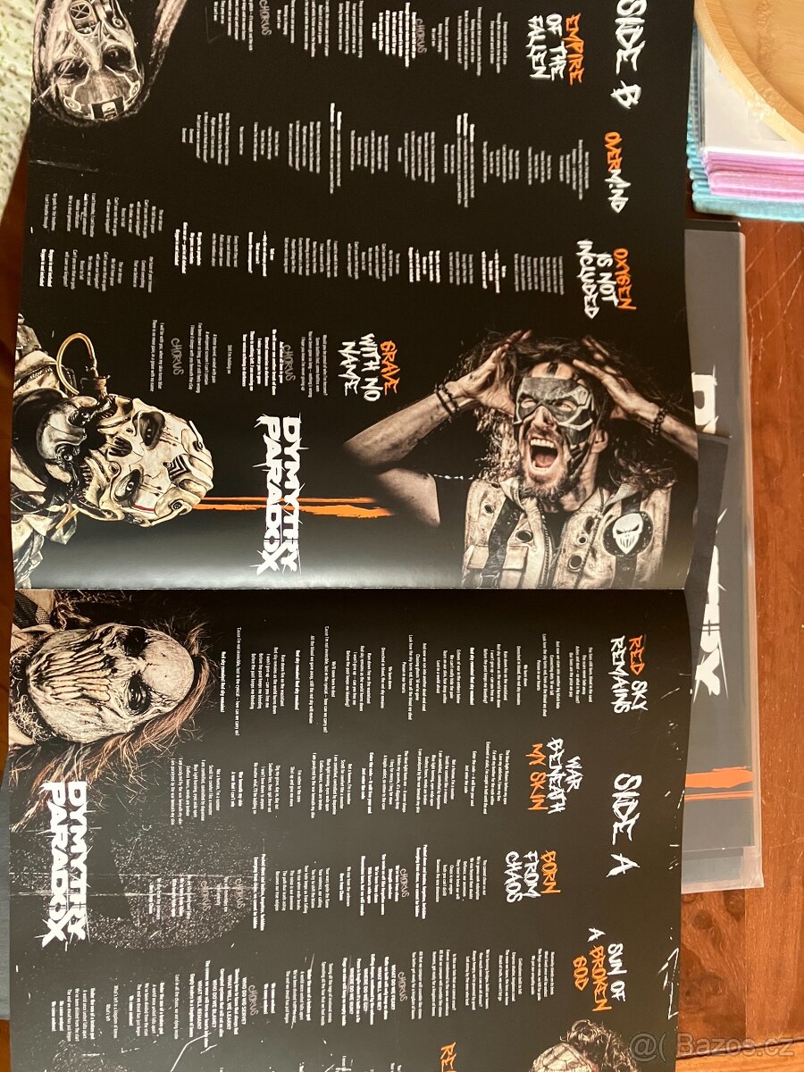 LP Dymytry Paradox – Born From Chaos (LIMIT Orange Marble) - 7