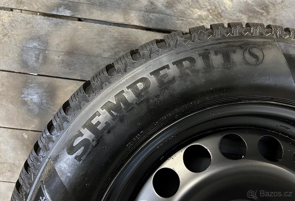 Zimní sada kol 5x110 R15, Semperit SpeedGrip5 195/65 R15 - 7