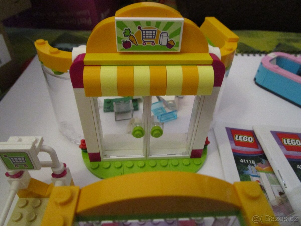 Lego Friends 41118 Supermarket 41356 Srdíčko+41336 Kavárna - 7