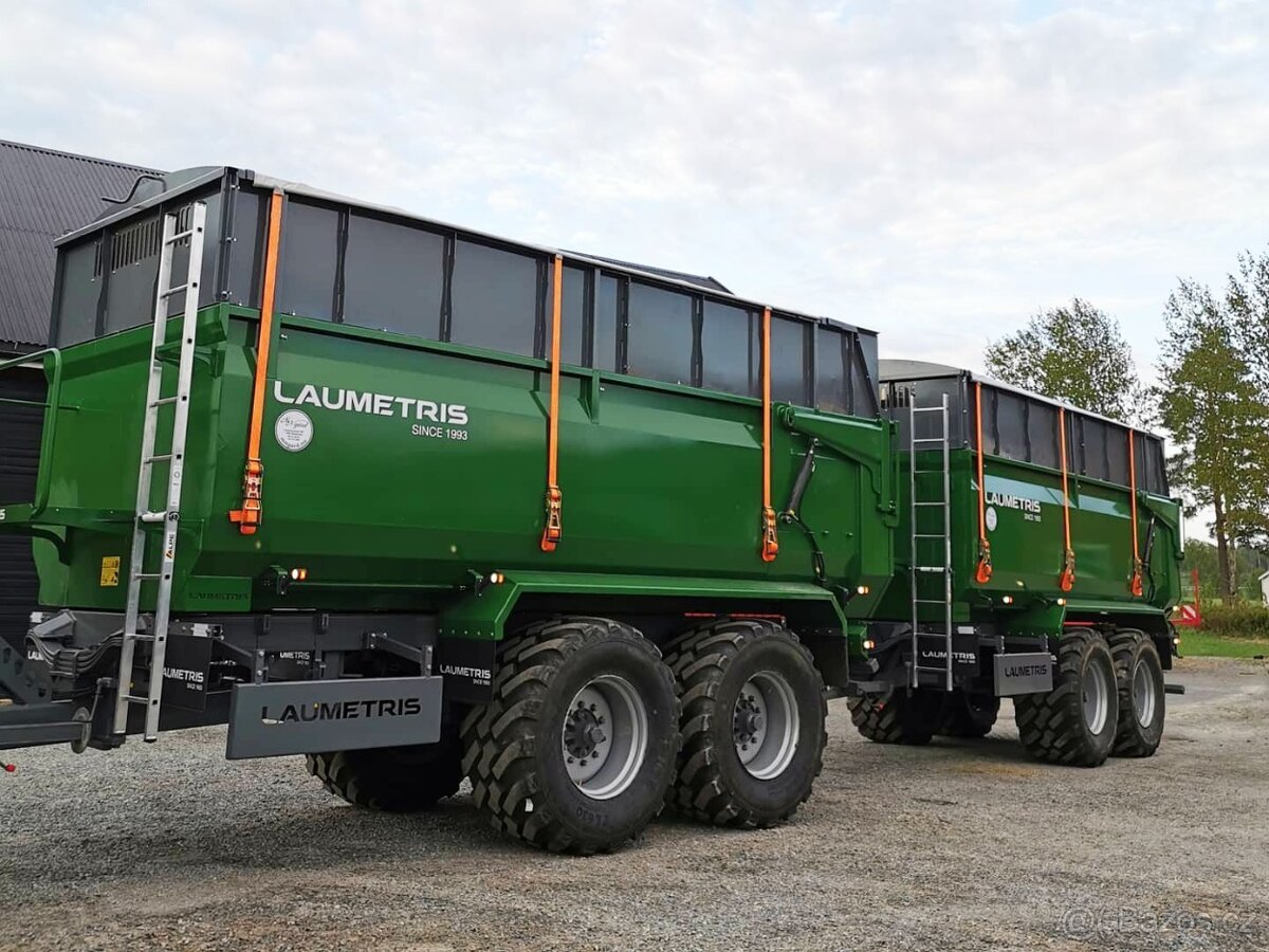 Návěs LAUMETRIS PTL-14F + velkoobjemové nástavky 25 m3 - 7