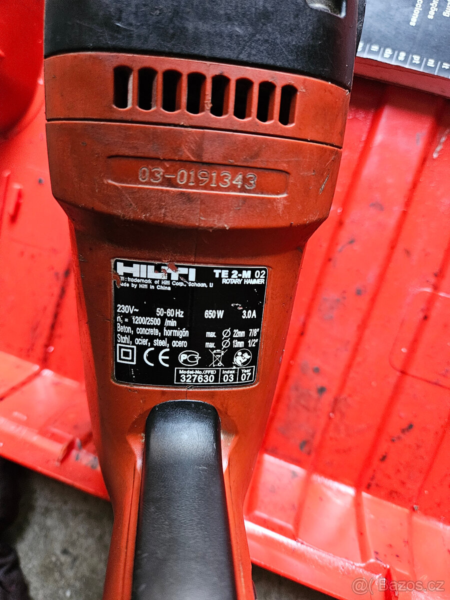 Kvalitní vrtačka HILTI TE 2-M - 7