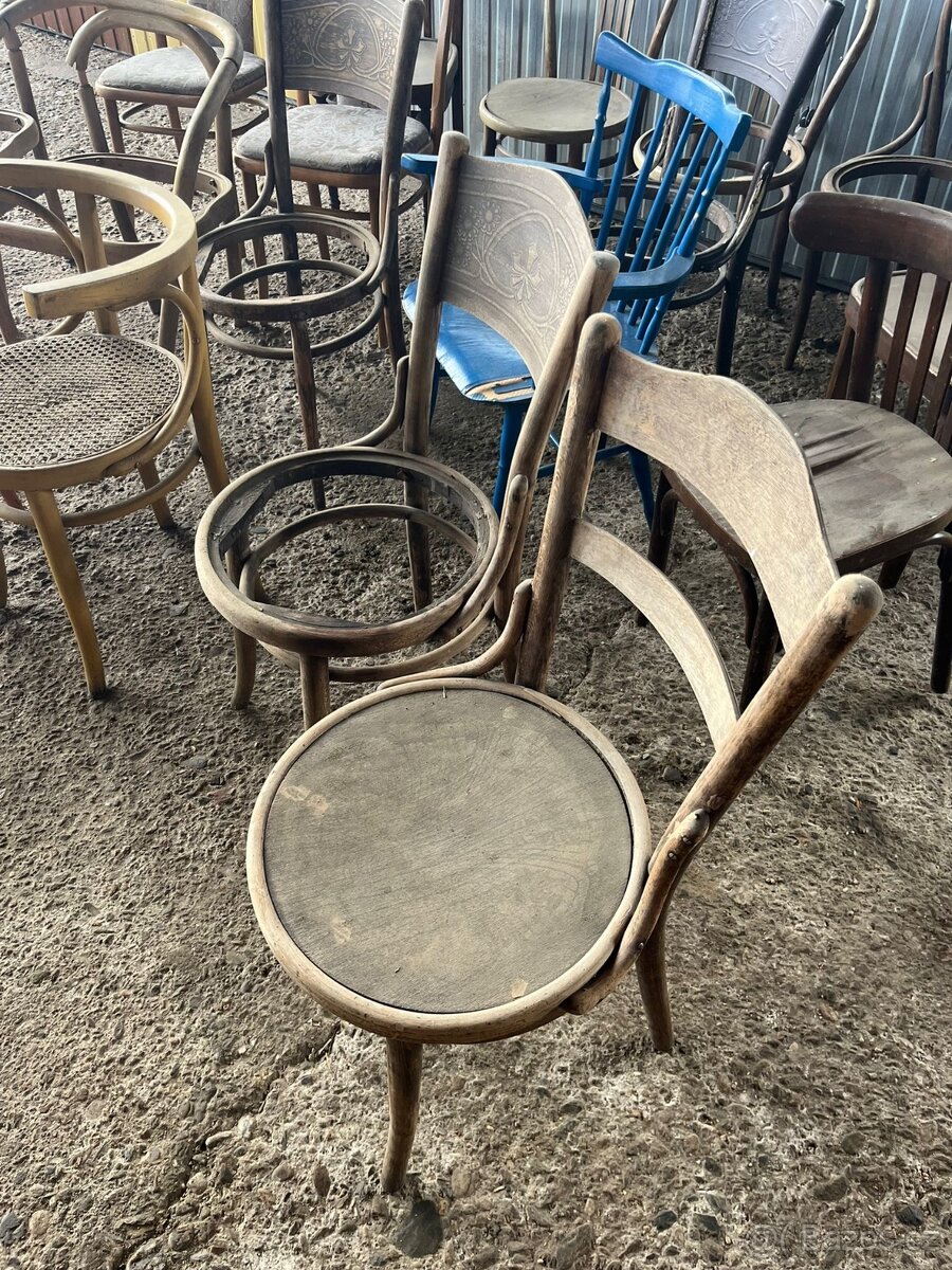 Staré Thonet židle - 7
