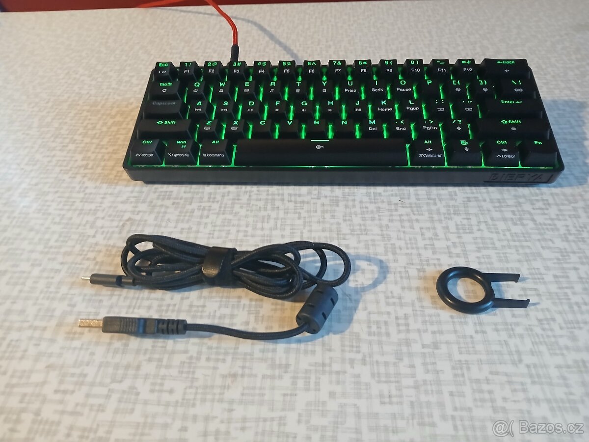 Prodám herní klávesnici DIERYA DK61SE - 7