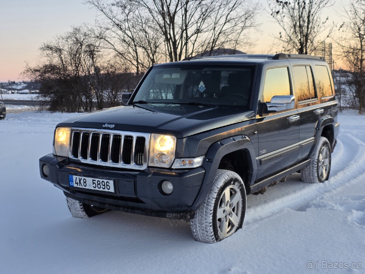 🌲 Jeep Commander 3.0 CRD V6 – 7 míst, Quadra-Drive II - 7