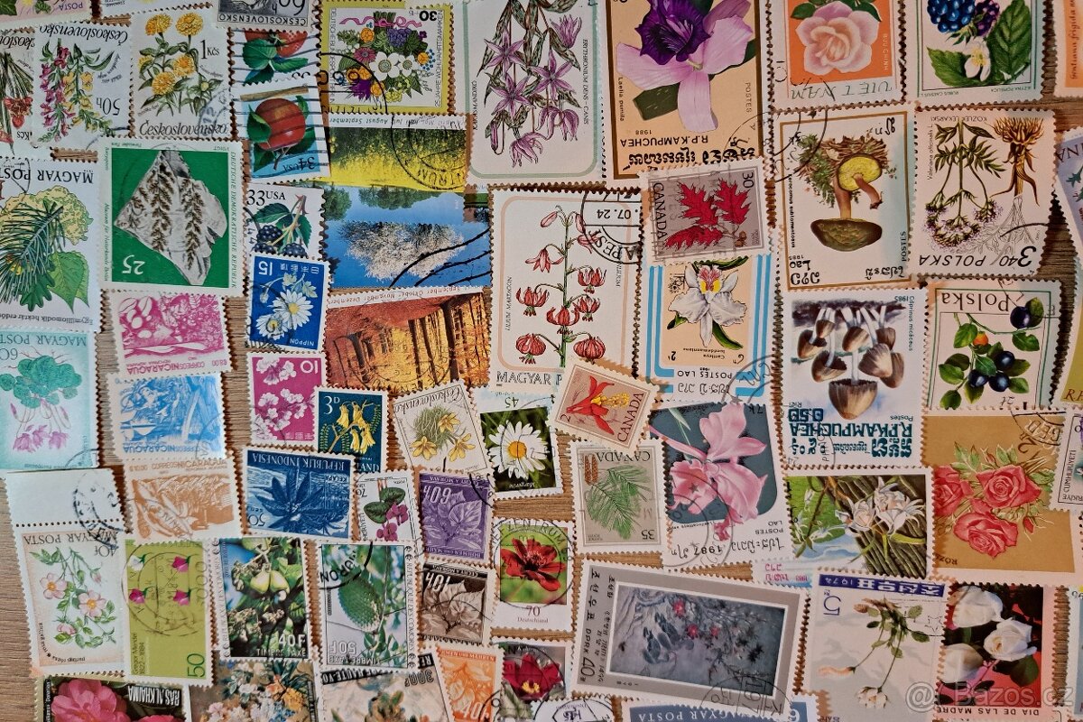 Sbírka známek flóry - 7