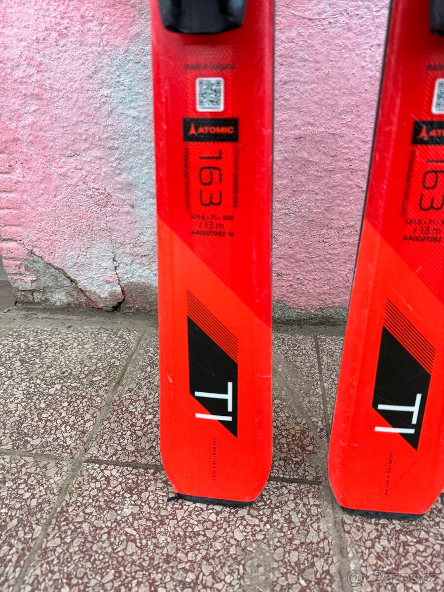 Lyže Atomic Redster TI - 163cm - 7