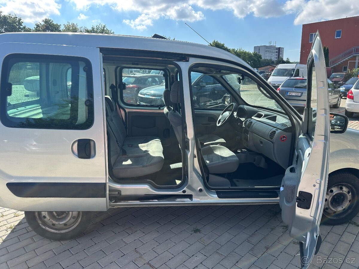 RENAULT KANGOO 1.6/16V AUTOMAT RV 2005 2x ŠÍBR - 7