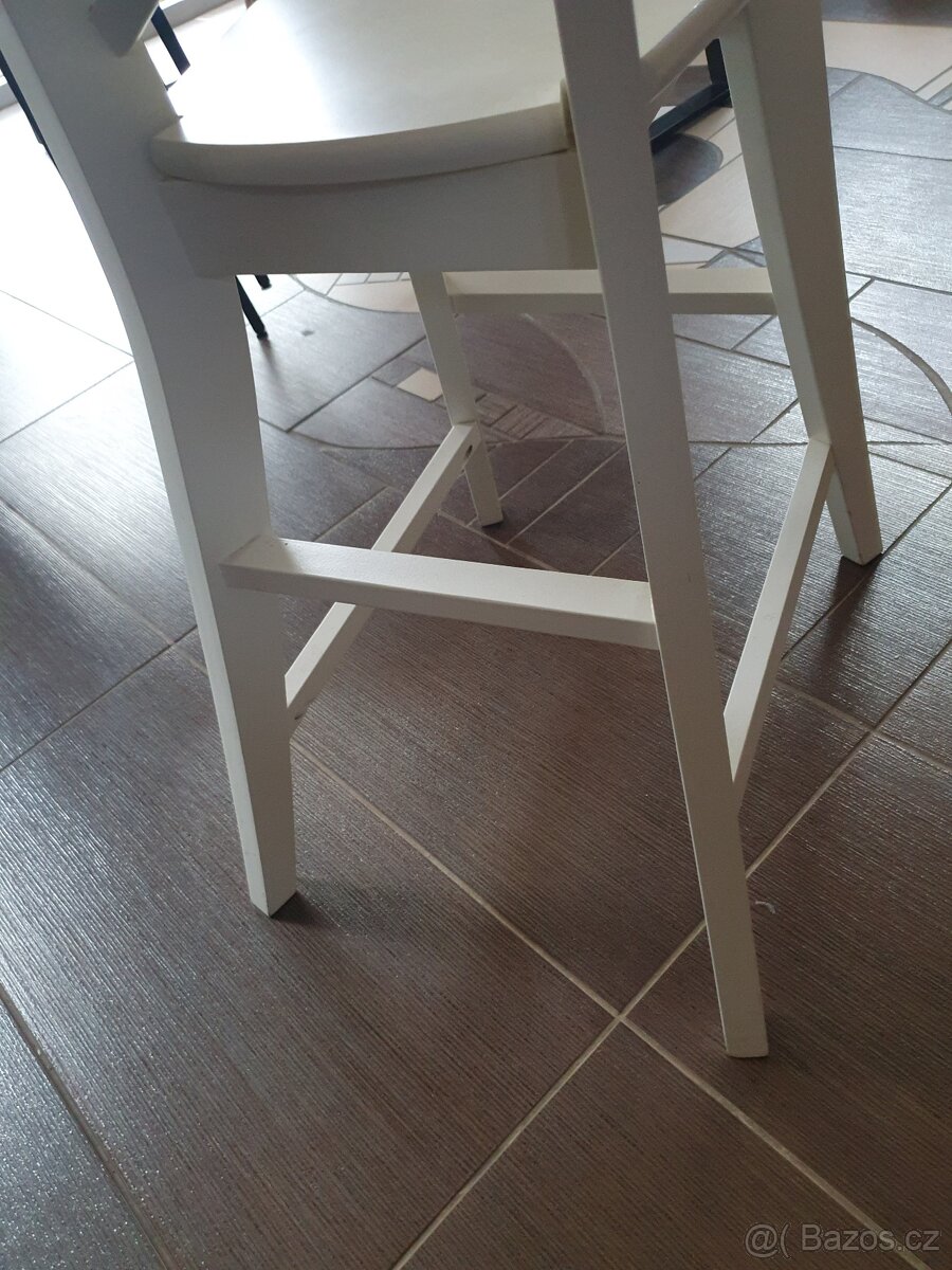 Dětská židle Ingolf bílá - 7