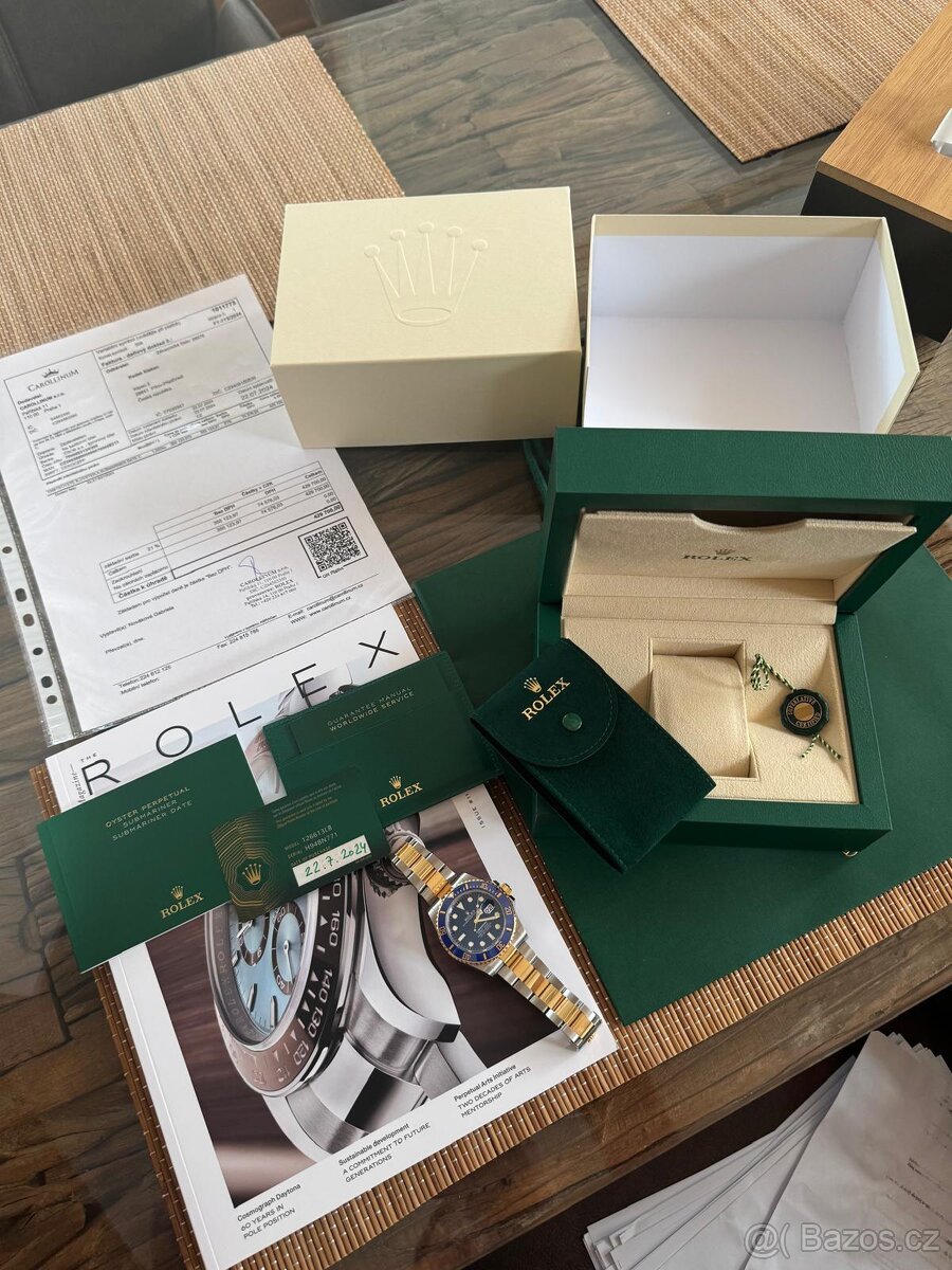 Rolex Submariner 126613LB Yellow Gold Steel Blue Dial 2024 - 7