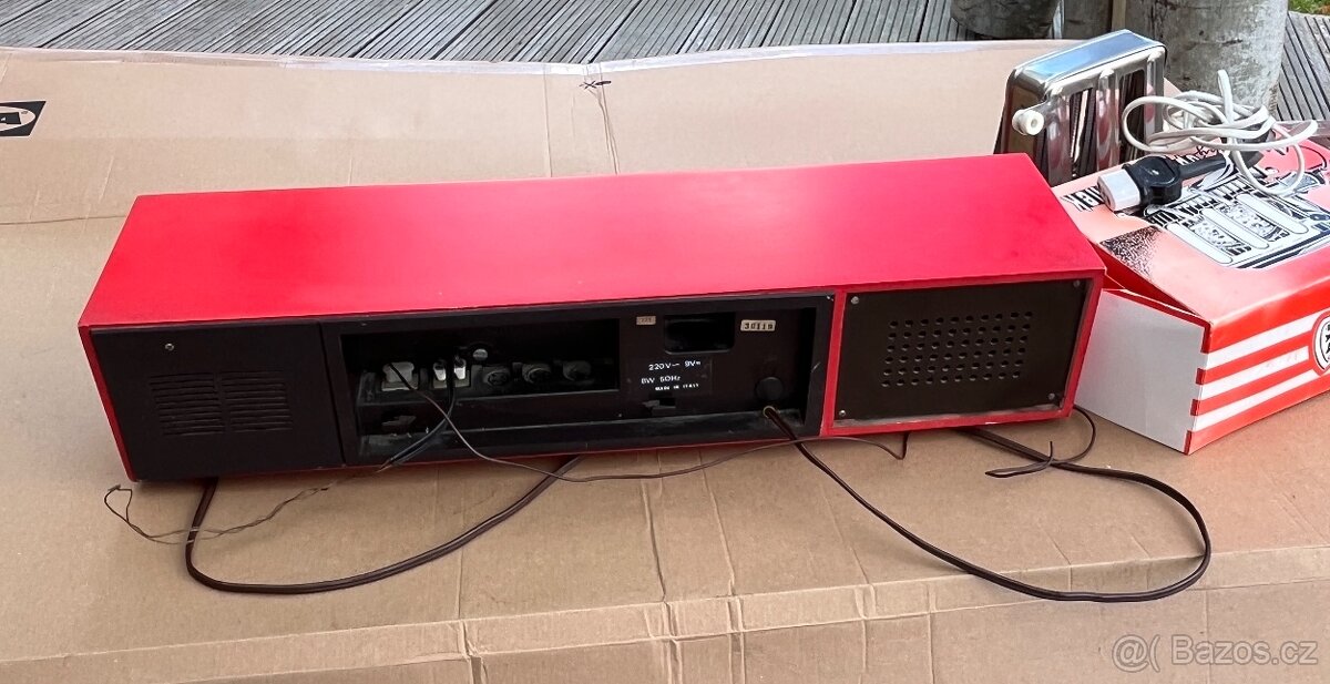 Retro set – rádio Europhon 723 TB.4 + opékač topinek ZNAK (Č - 7