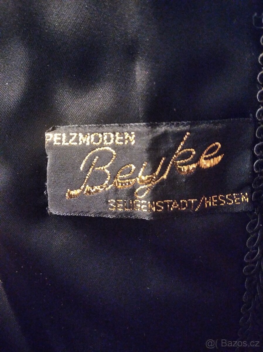 Dámský černý kožich Persián - 7