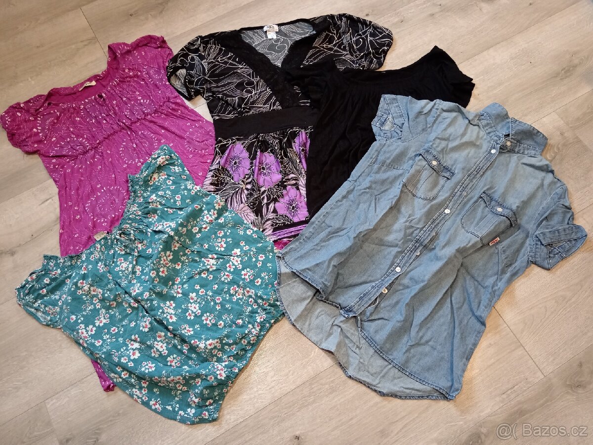 Set 12ks.těhotenského oblečení vel. 36-42 - 7