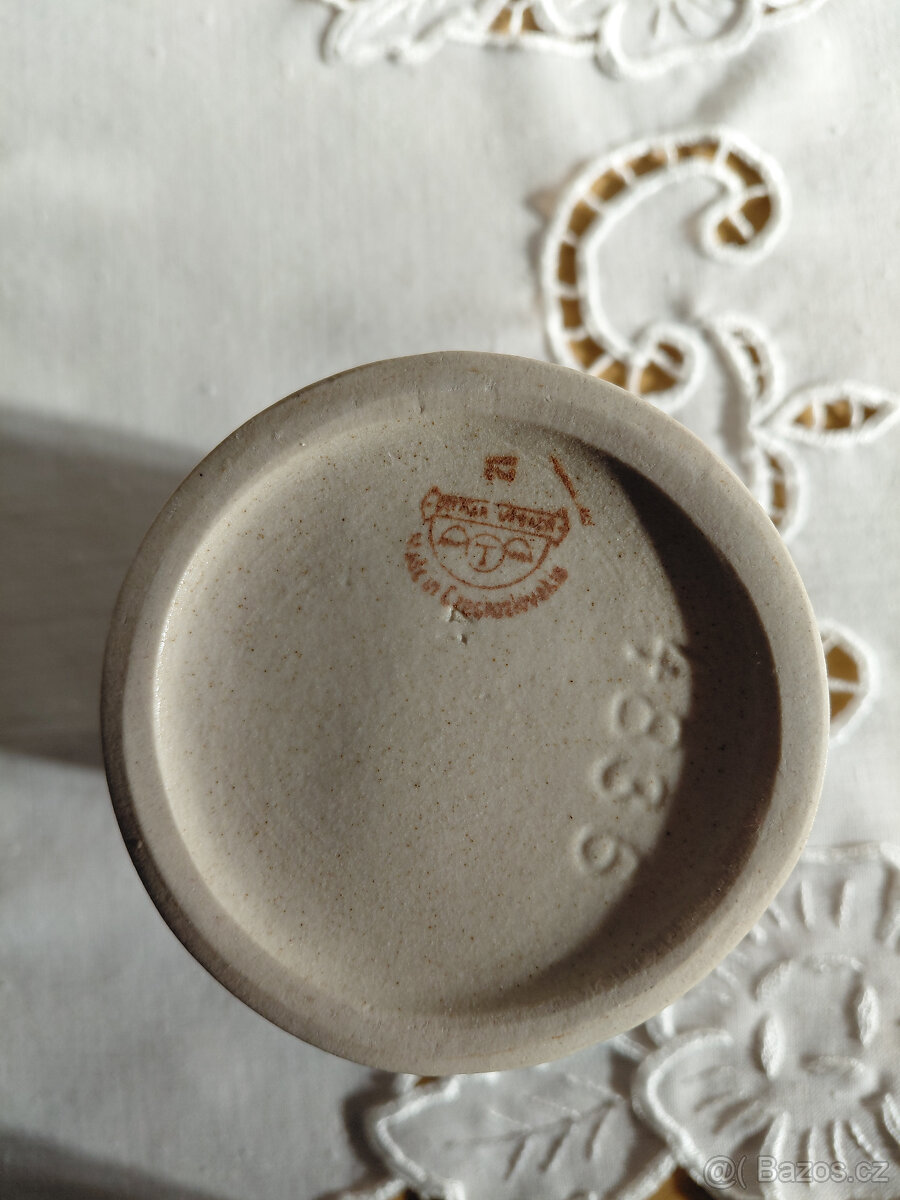 Retro keramická váza Ditmar Urbach - 7