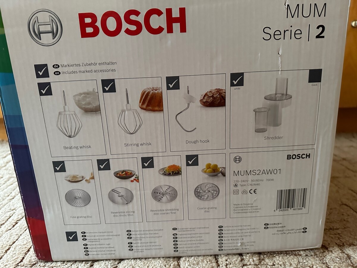 Kuchyňský robot Bosch | nový - 7