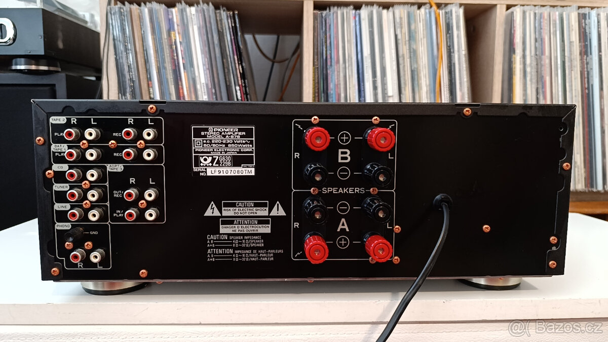 PIONEER A-676 Reference Integrated Amplifier/PHONO - 7