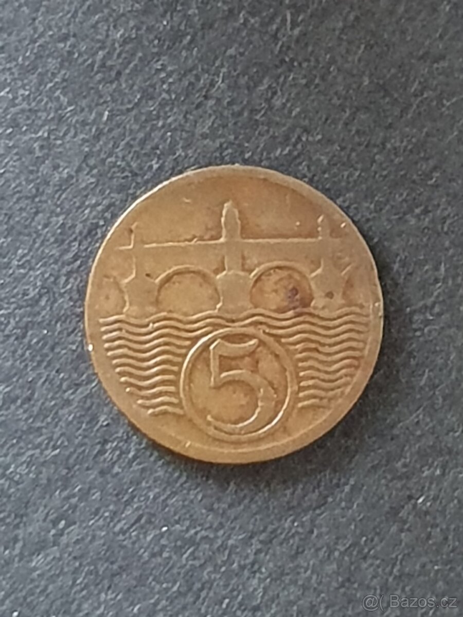 Prodám 5 halíř mince - 7