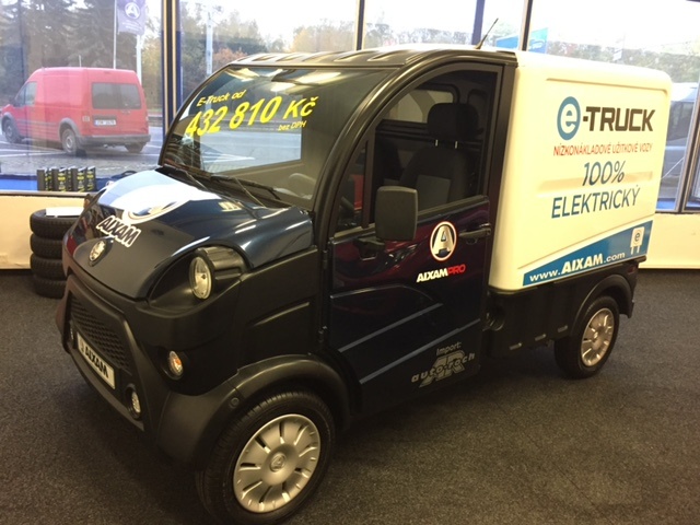 NOVÝ -Aixam e- TRUCK VAN - elektrický- 2025 - 7