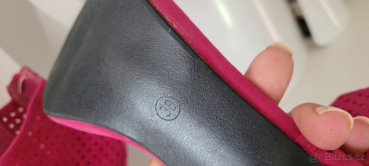 Dámské růžové/fuchsiové letní botičky Always vel.38 - 7