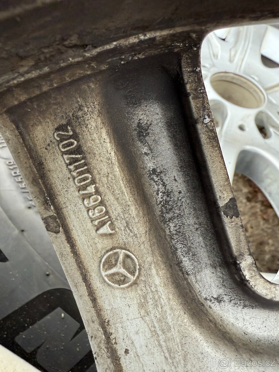 Originál alu kola Mercedes 5x112 R19 A1664011702 - 7