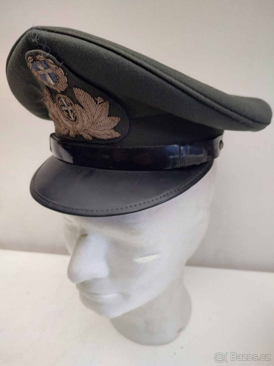 Starožitné originální vojenské čepice období 1900-2000 - 7