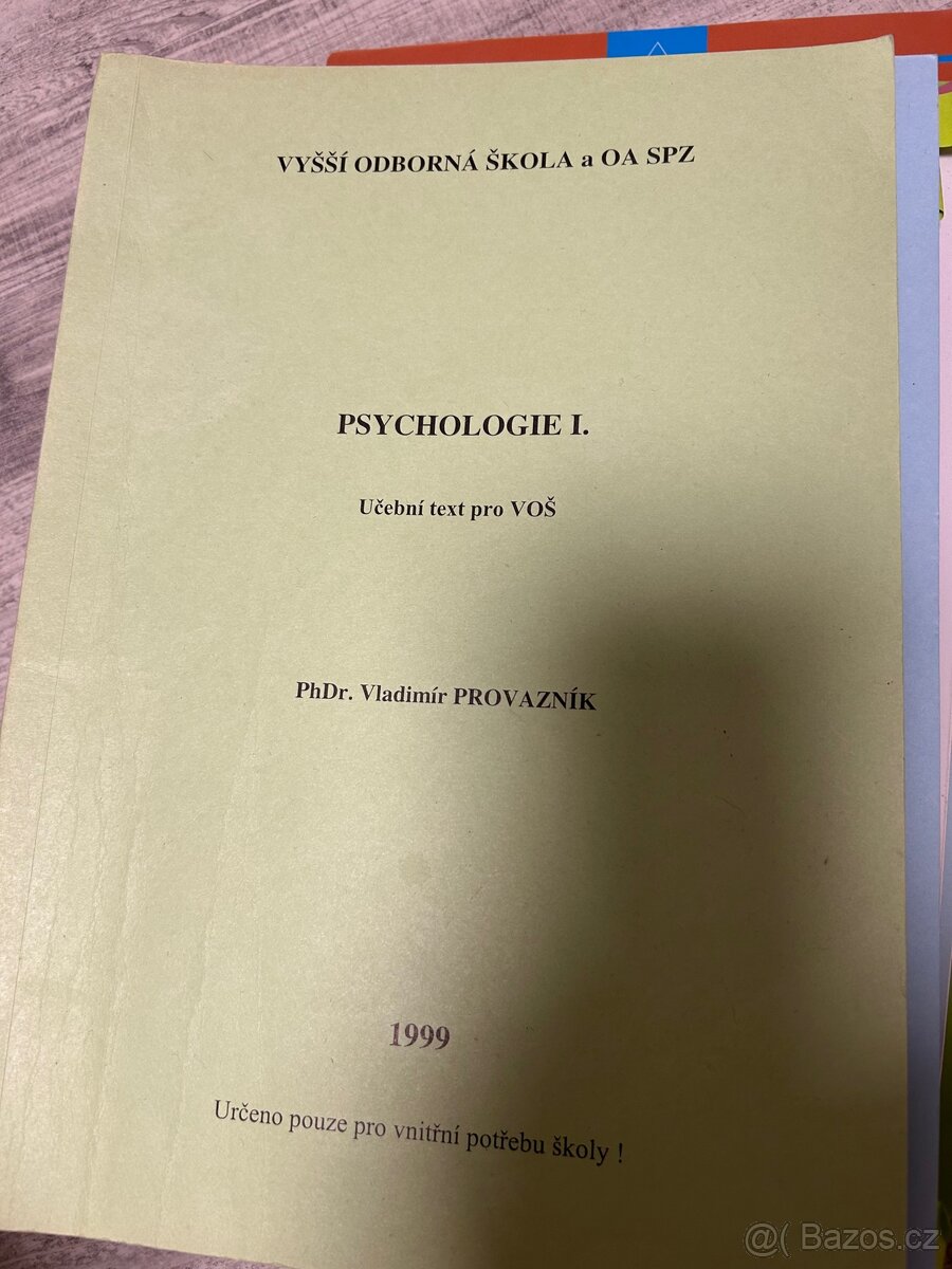 Prodam levne studijni skripta - 7