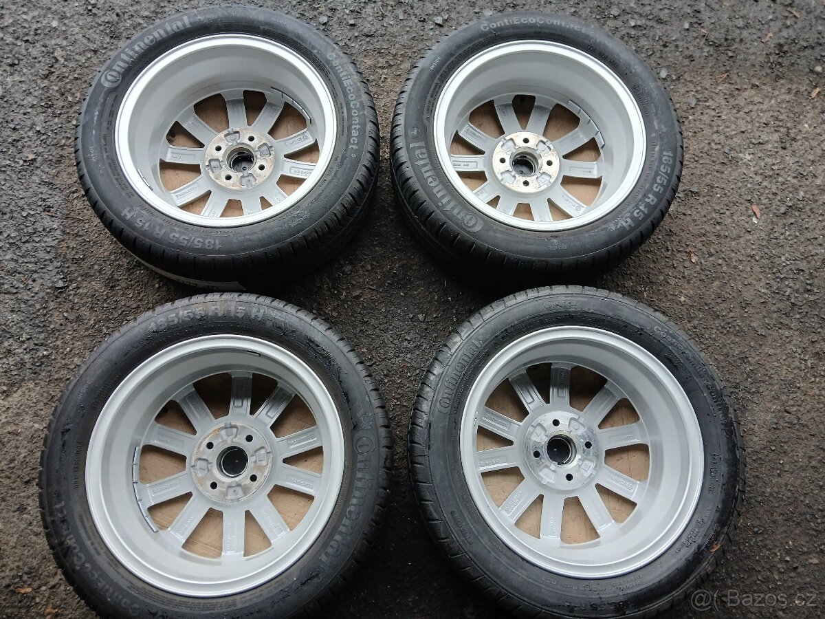 Prodám sadu Orig ALU kol VW 185/55R15 - 7