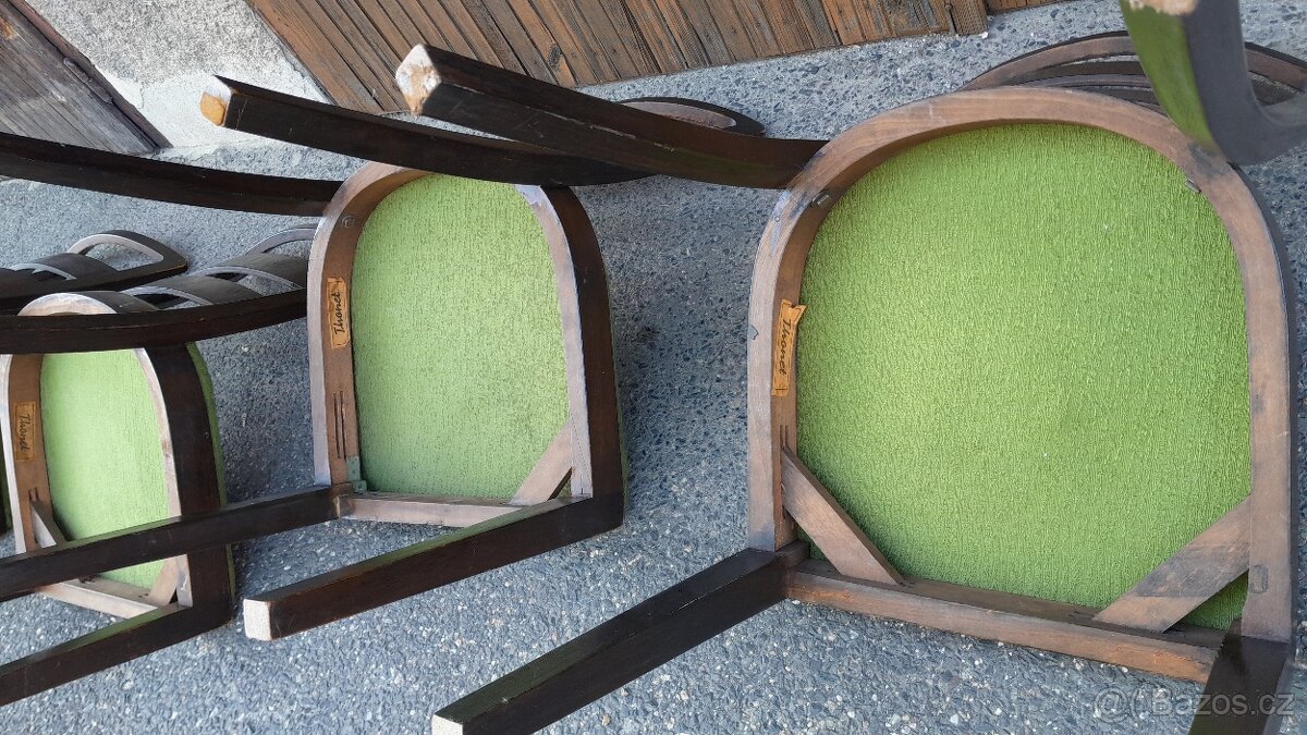 židle Thonet retro, 4 ks - 7
