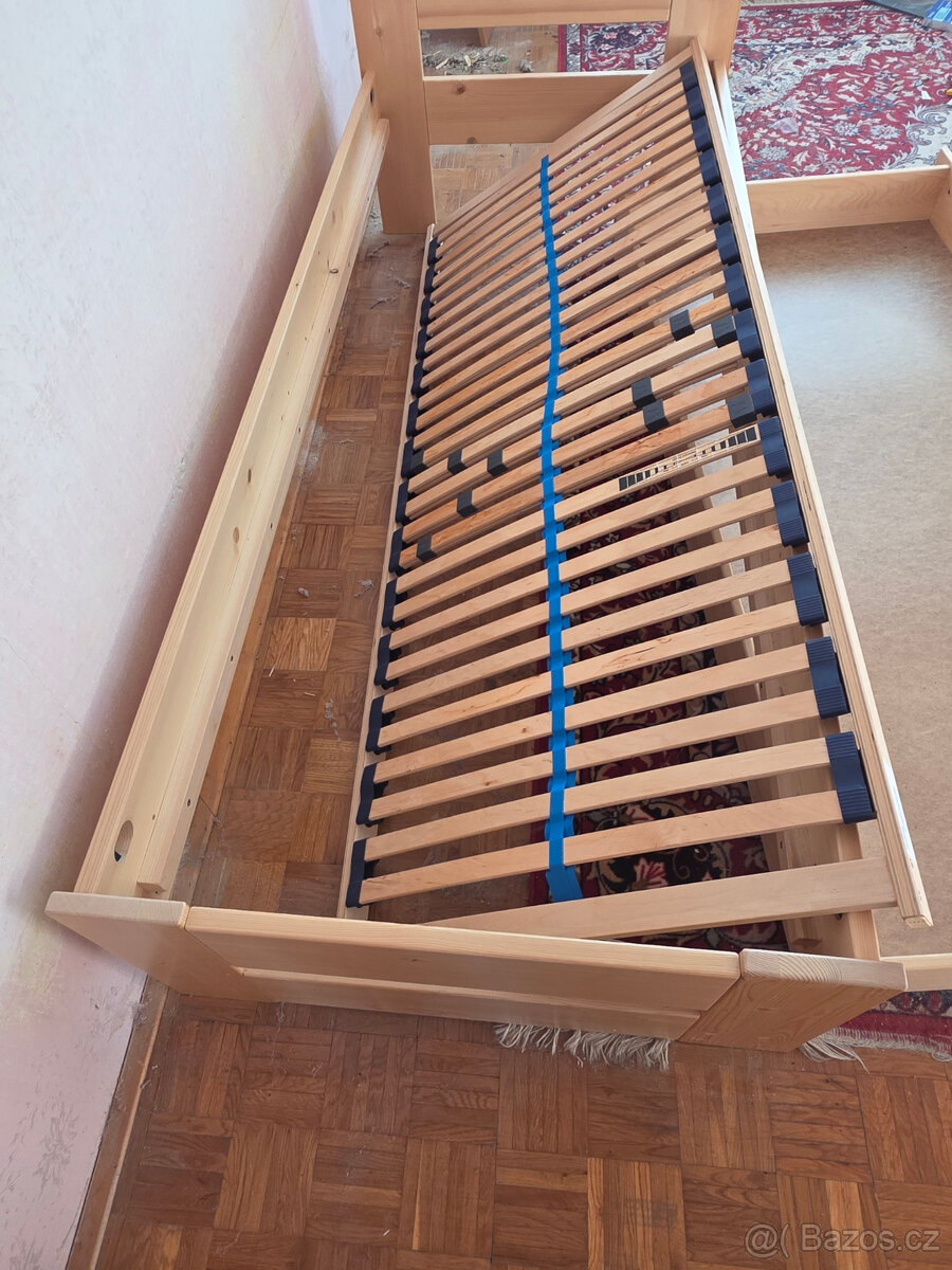 Rám postele s masívu a roštu - 7