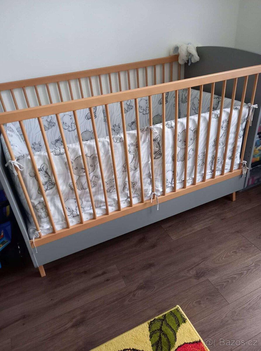 Dětská Faktum Variabilní/rostoucí/ postýlka Colette 140x70cm - 7