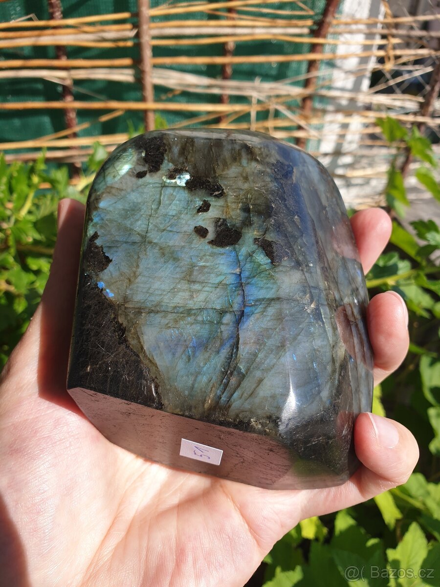 Labradorit - přes 0,9 Kg (modrý speciál) - 7