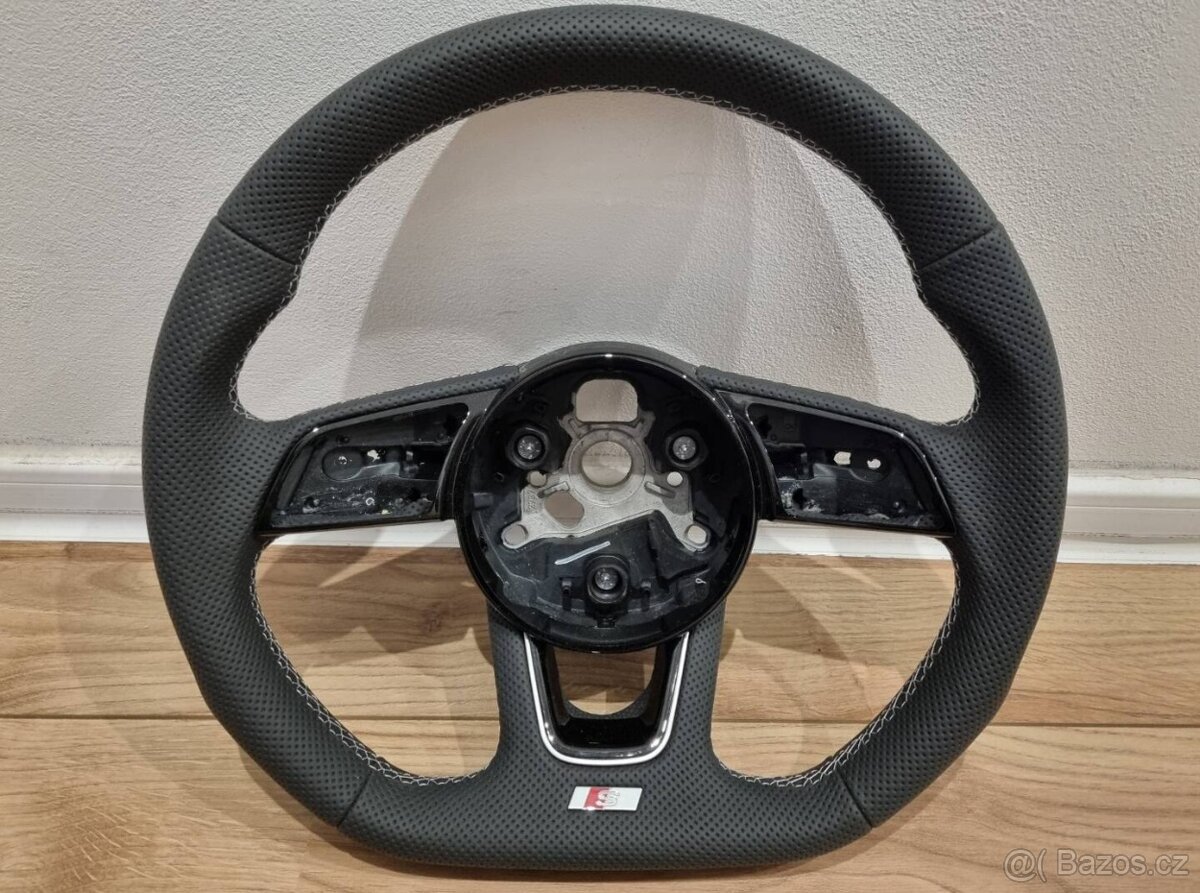 AUDI VOLANT KOZENY PERFOROVANY A3 A4 A5 - 7