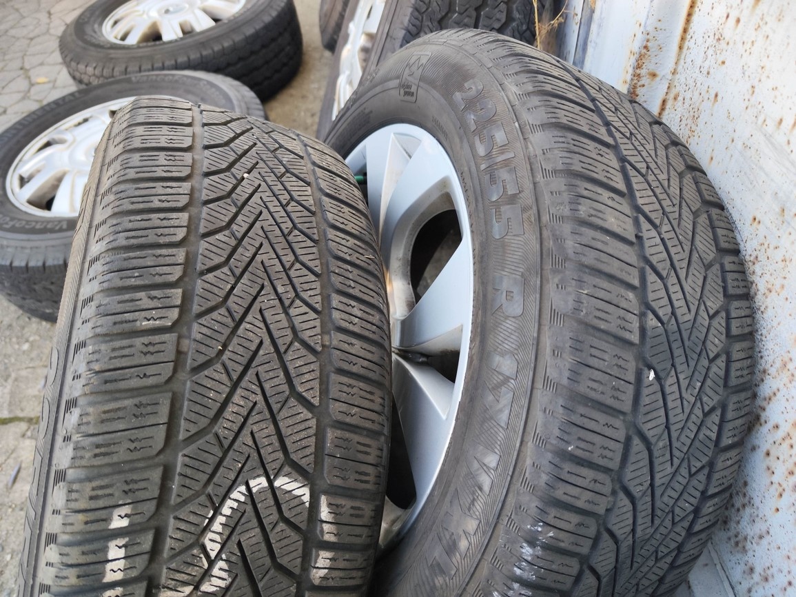 17"zimní alu sada 5x108 origo Citroen C5 mk2 mk3 225/55 - 7