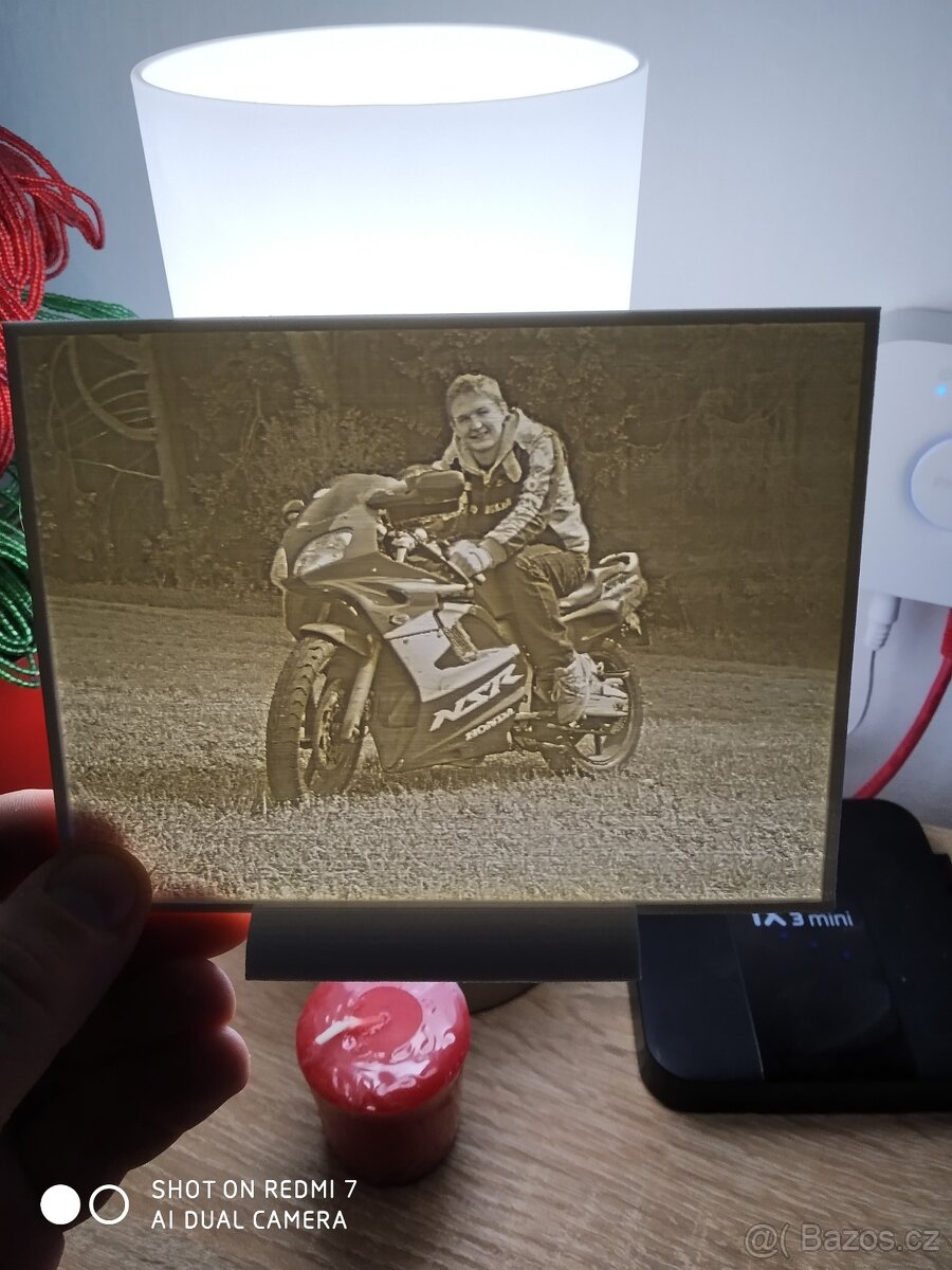 3D Litofanie z Vaší Fotky + LED Rámeček – Luxusní osobní dár - 7