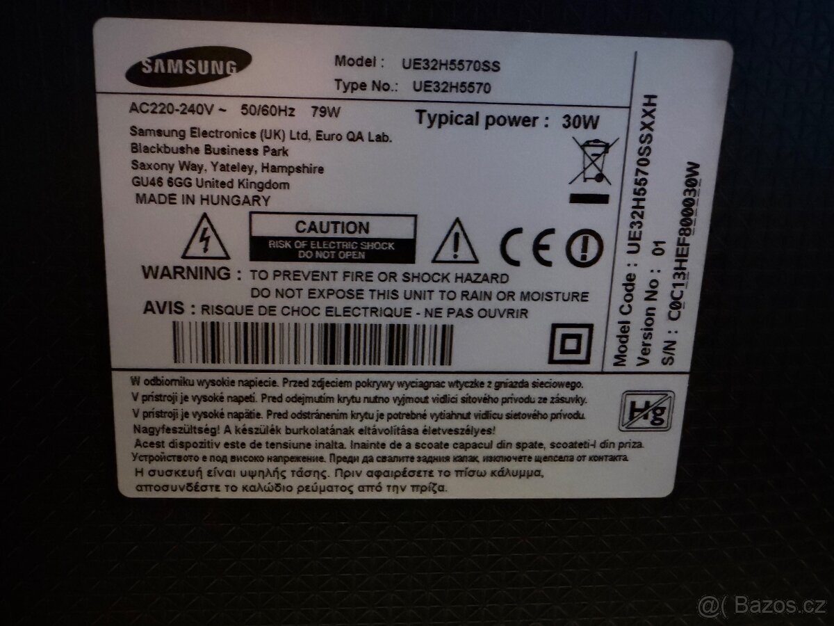 Samsung UE32H5570 TV 32" - 7