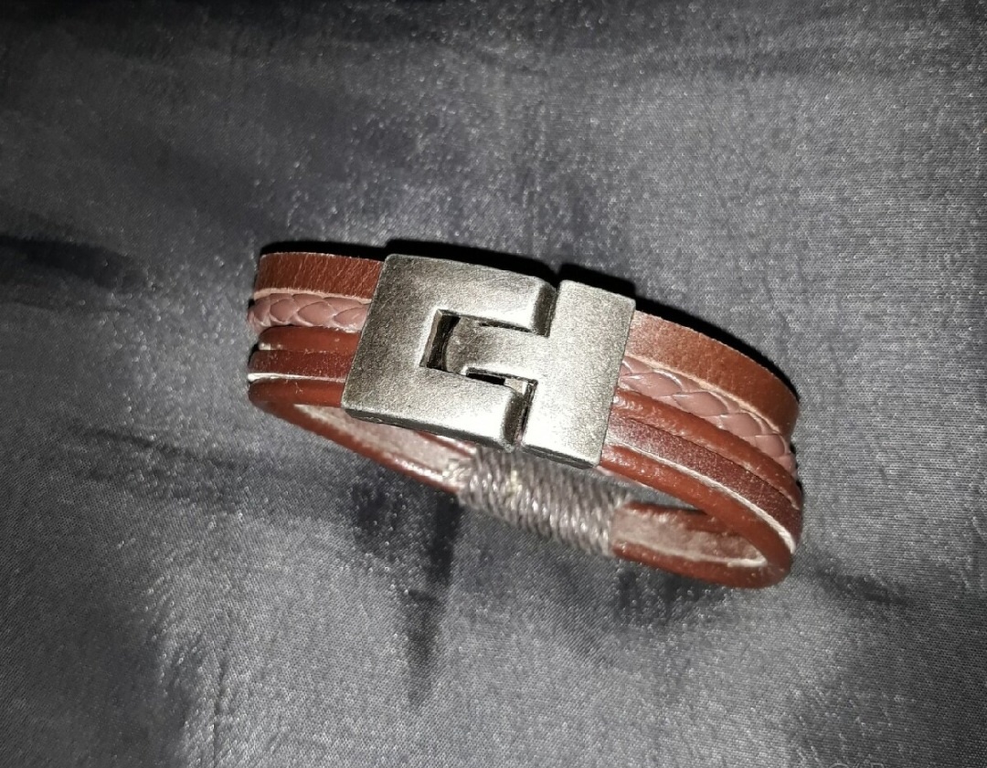 Boss Hugo boss pánský kožený hnědý značkový - 7