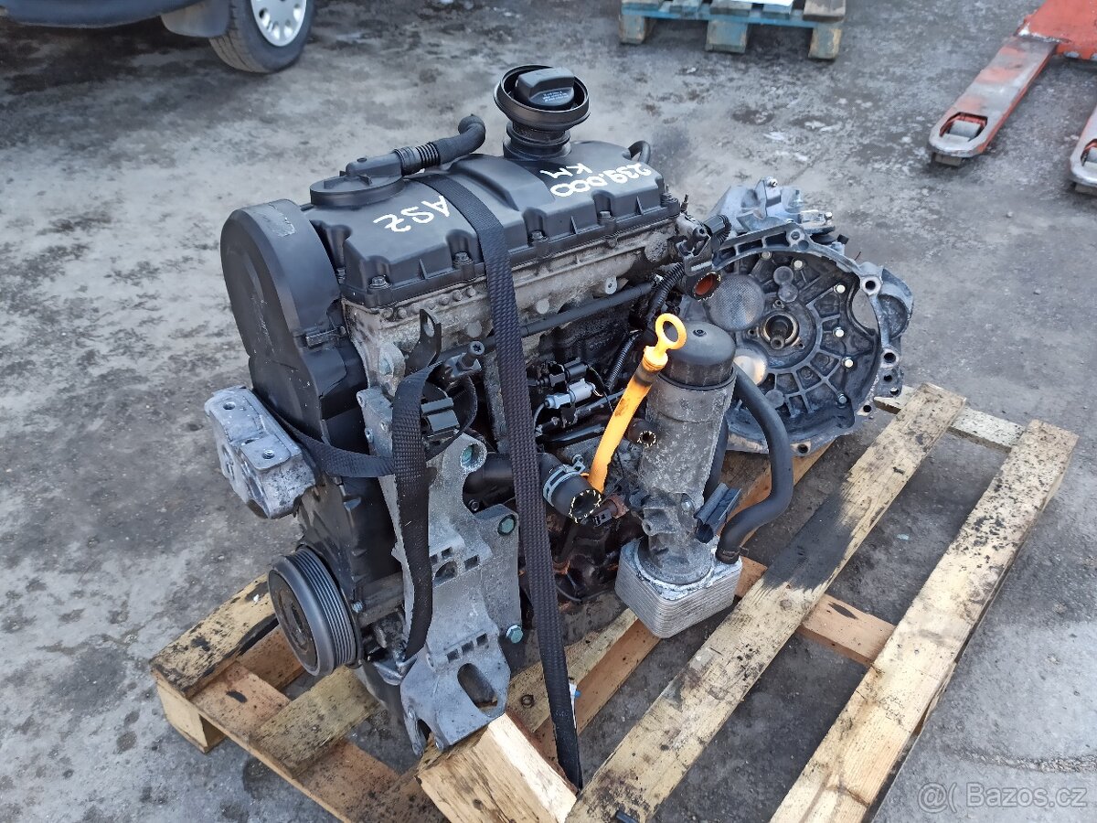 MOTOR VW / ŠKODA 1.9TDi 96KW ASZ - ZÁRUKA, DOKLAD, DPH - 7