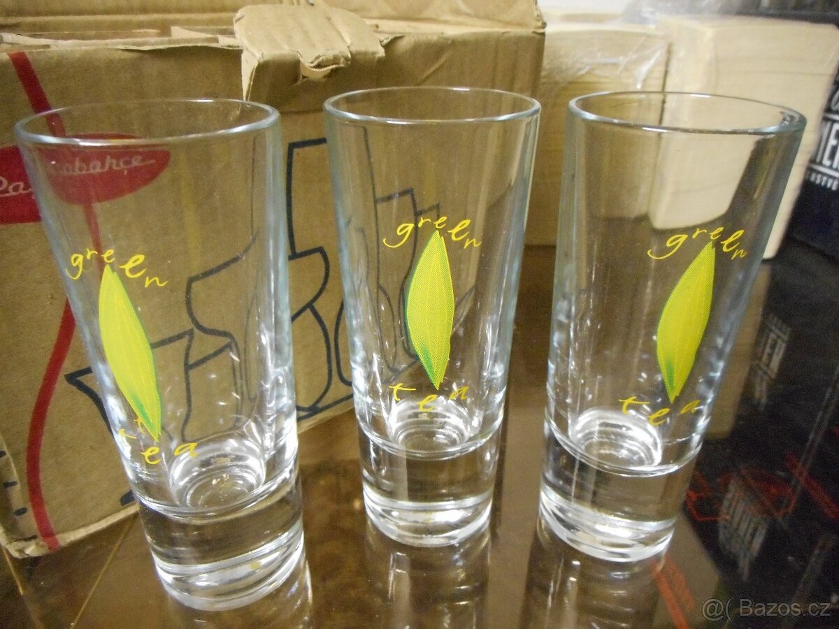 Vysoké sklo na ledový čaj - 7