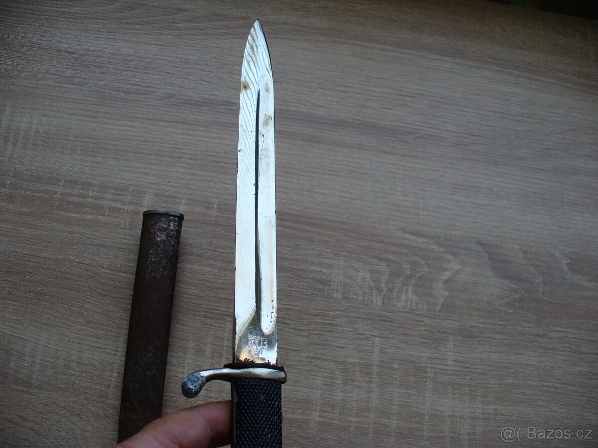 Nemecky-valecny vychazkovy bajonet-Carl Eickhorn na 98k. - 7