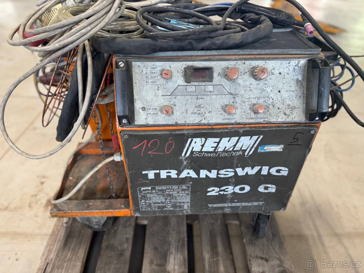 Svářečka REHM Transwig 230 G , Transtig 260 DC - 7
