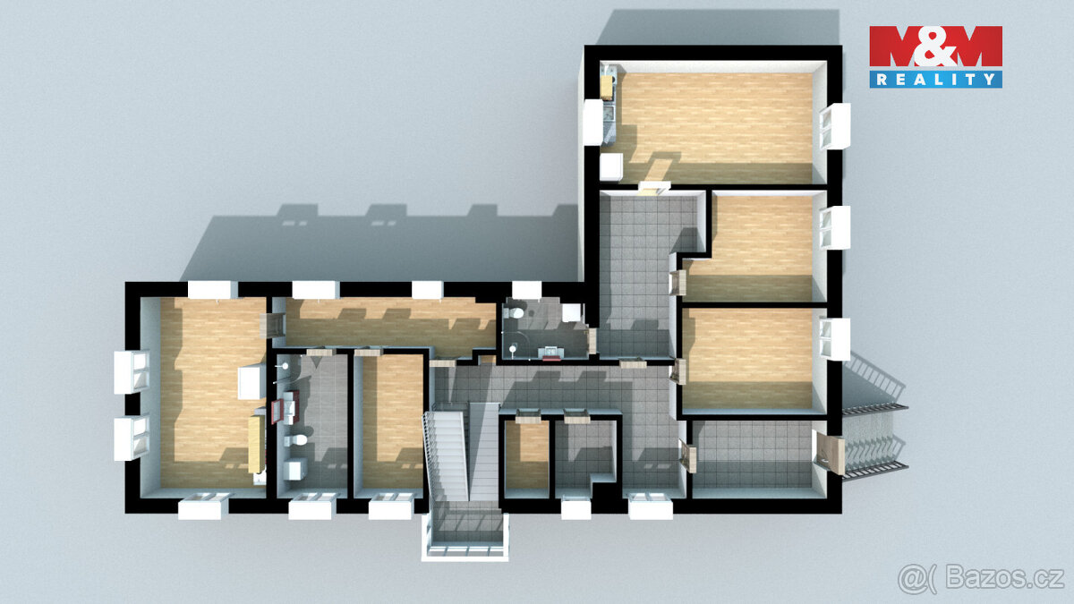 Prodej nájemního domu, 388 m², Jablonec nad Nisou,ul. Sokolí - 7