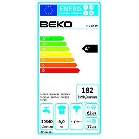 Automatická pračka BEKO EV6102 - 7