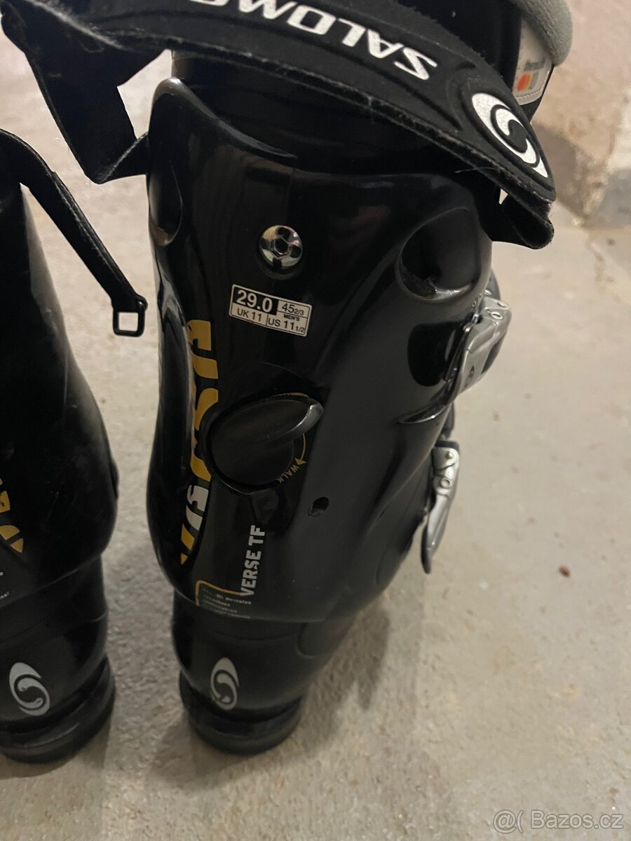 Lyžařské boty SALOMON VERSE TF – v.29.0 EU 45 2/3– WALK, TOP - 7