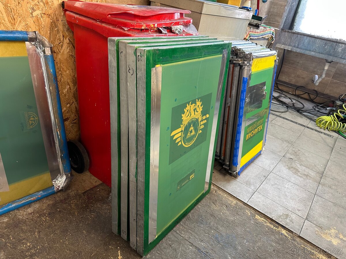 Sitotisk automat a plynový sušící tunel - 7