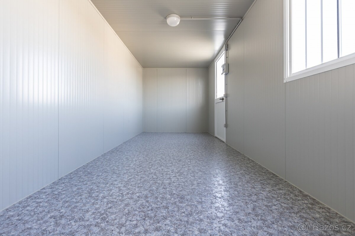 Stavební buňka, kancelář, sklad, délka 6.1m - 7