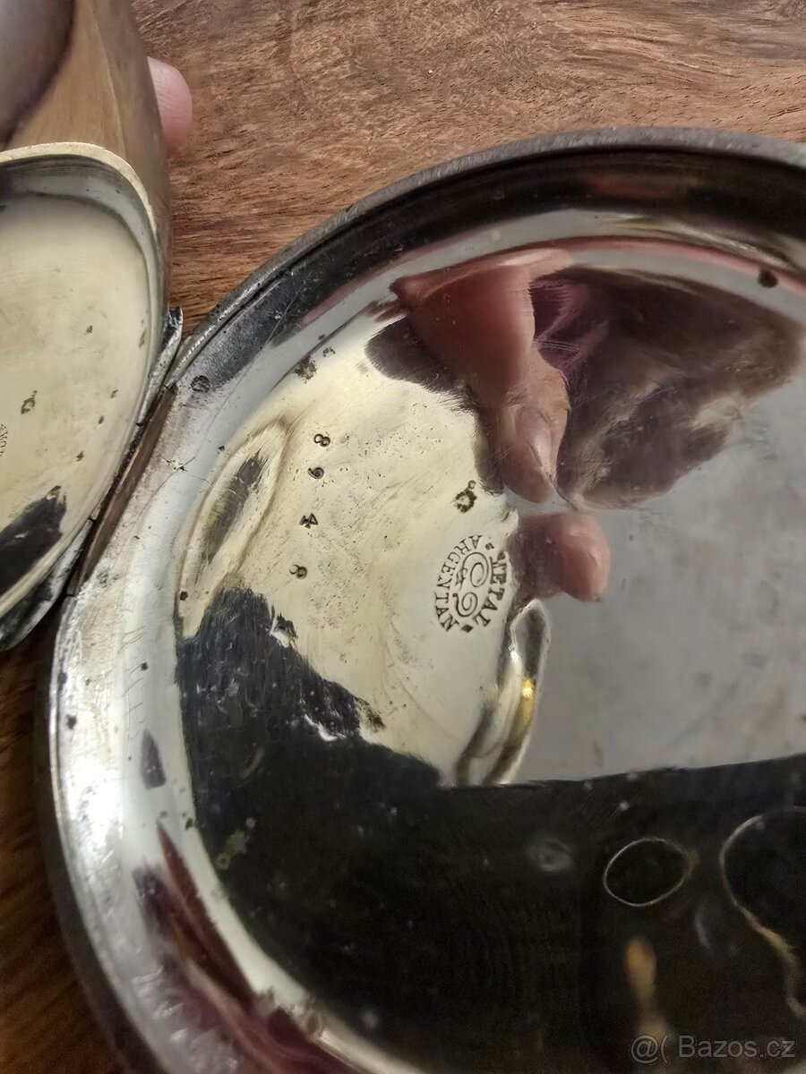 Obří kapesní hodinky s kalendářem a lunárními fázemi - 7