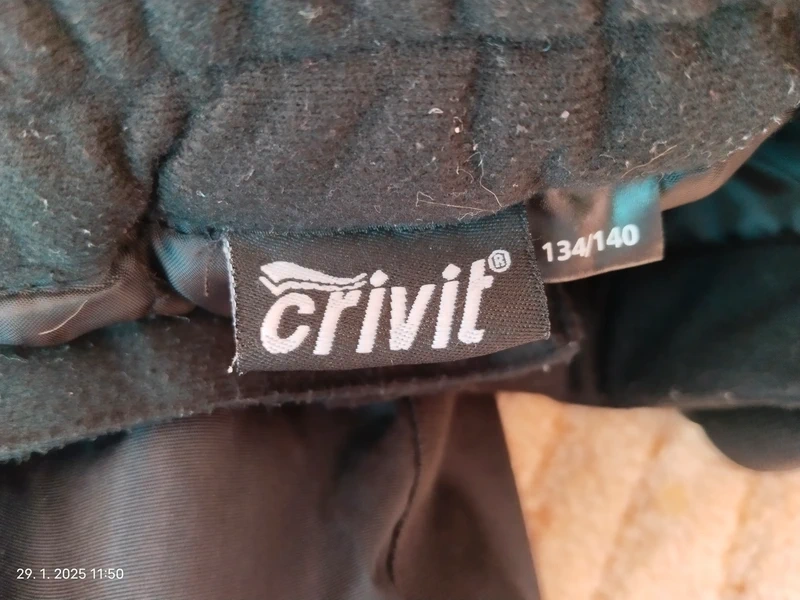 Lyžařské kalhoty, oteplovačky Crivit 134/140 - 7