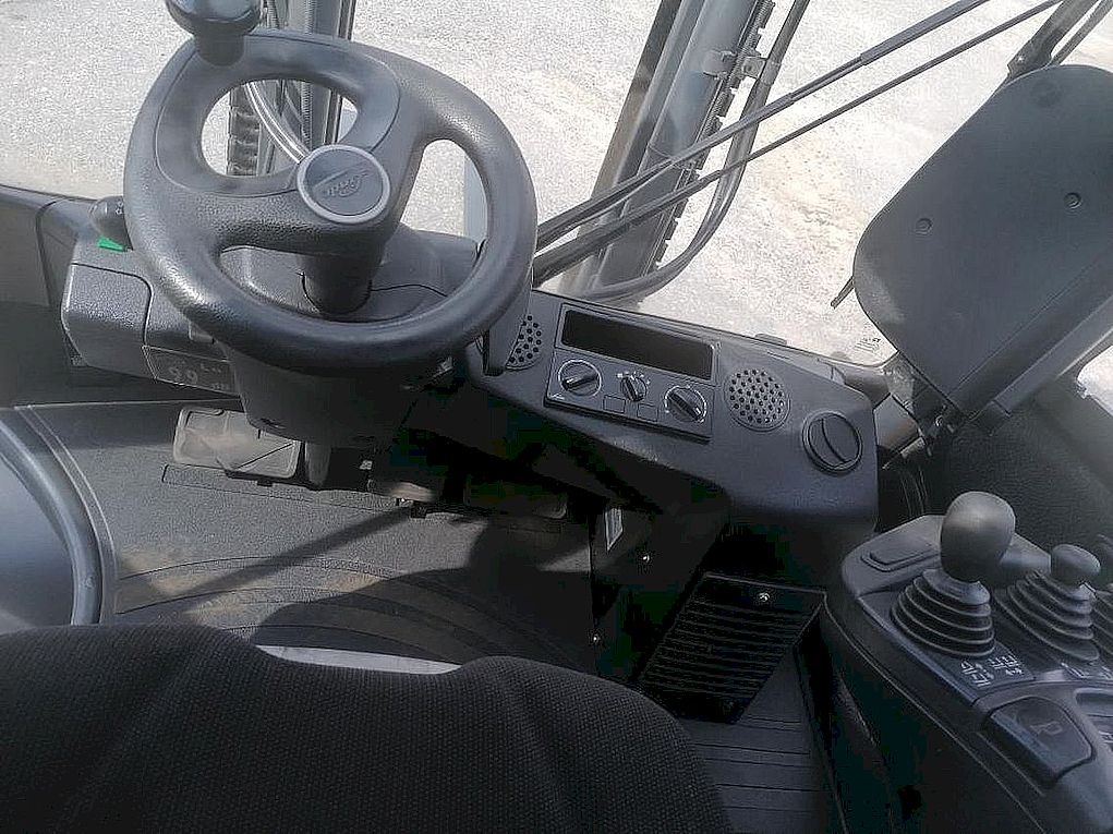 LINDE H50D-02 pozicionér+boční posuv + váha - 7