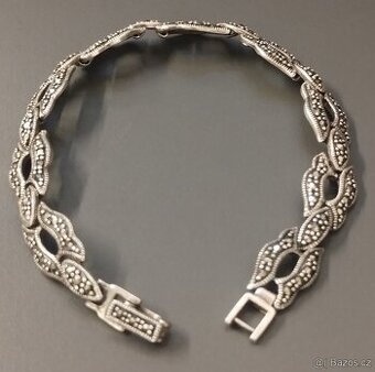 LUXUSNÍ ART DECO DÁMSKÝ NÁRAMEK TEODOR FAHRNER 1930👍👍👍 - 7