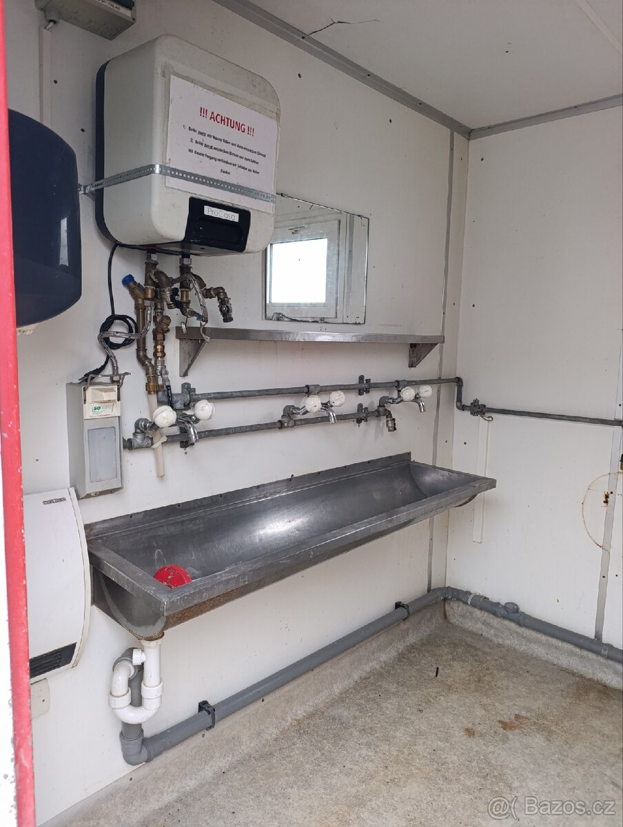 WC/umývárna/sanitární kontejner BENJAMIN 3m - 7