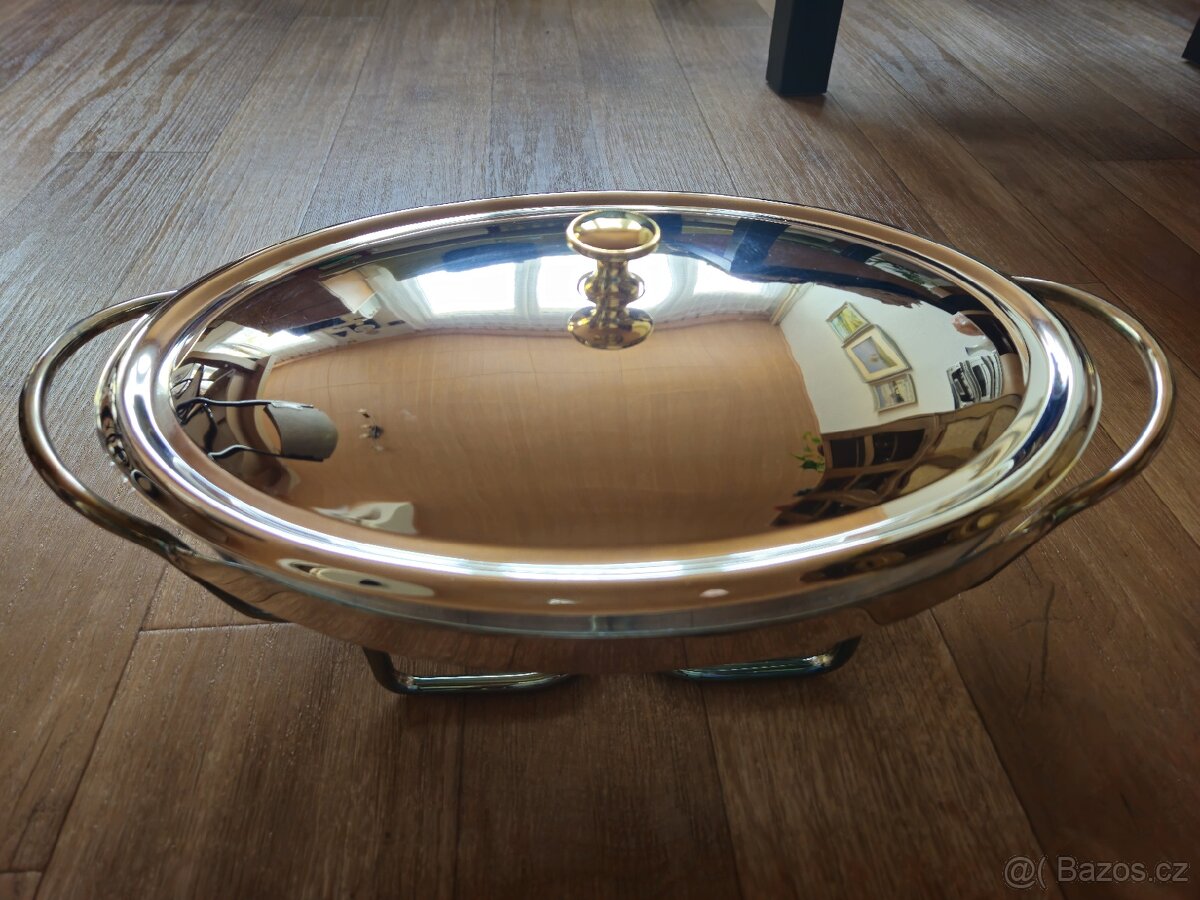 Zapékací oválná mísa s ohřívačem - 7